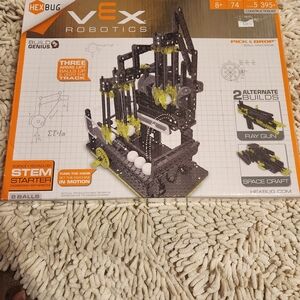 Robotics STEM Starter Construction Kit - Black and Yellow